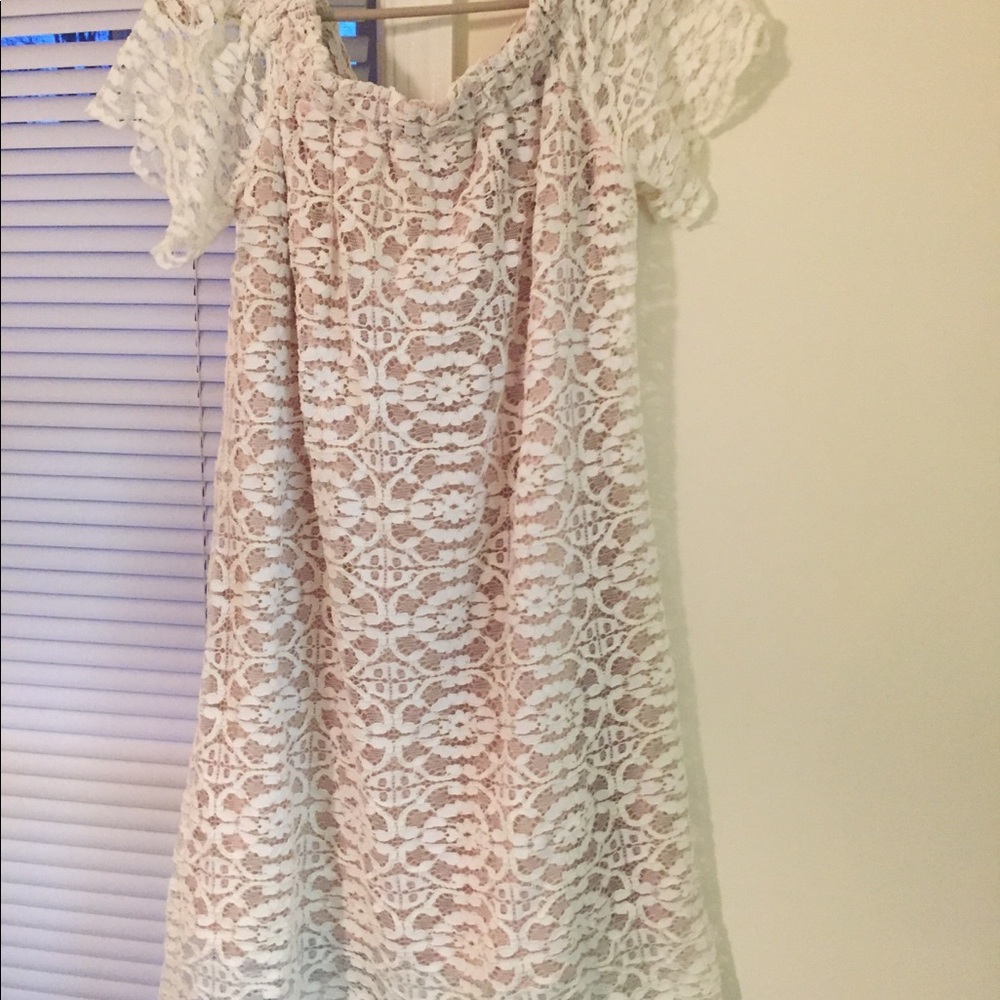 Off the shoulder dress